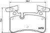 HELLA PAGID 8DB 355 015-721 Brake Pad Set, disc brake